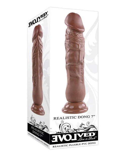 Evolved 7" Realistic Dong