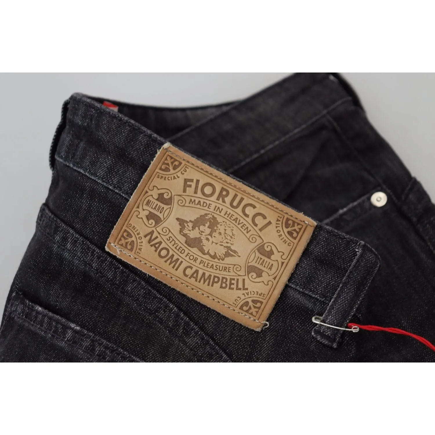 Fiorucci Chic Black Low Waist Skinny Jeans