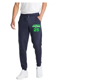 FLEMING ISLAND STORM FLEECE JOGGERS WITH THIGH LOGO AND NUMBER