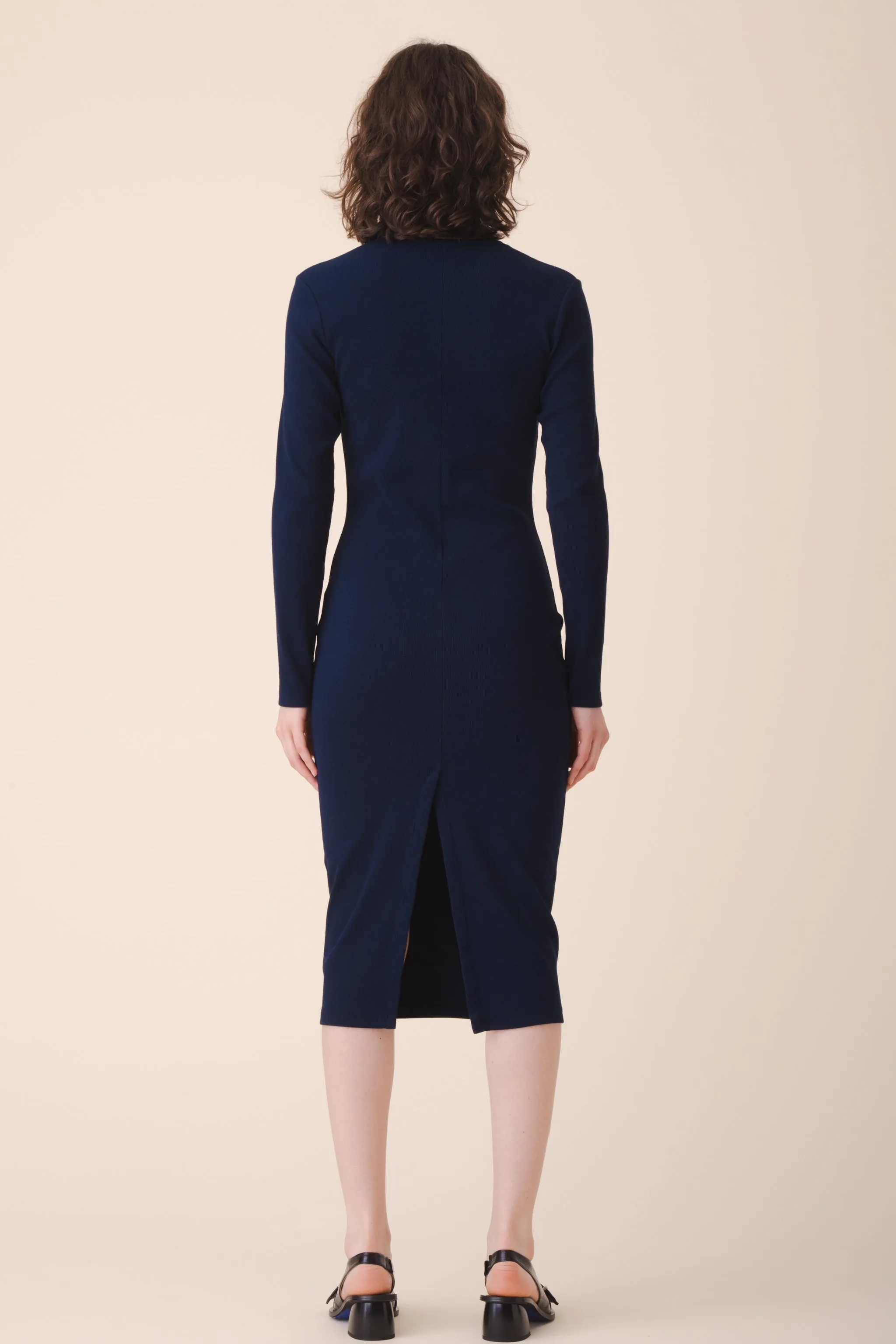 Florentine Dress in Midnight