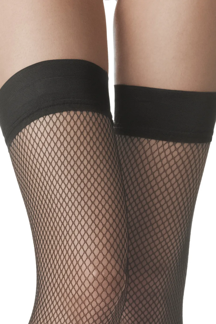 FOGAL 255 FLAMENCO Garter-Top Stockings Net 109 Capri