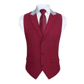 Formal Suit Vest - A-RED