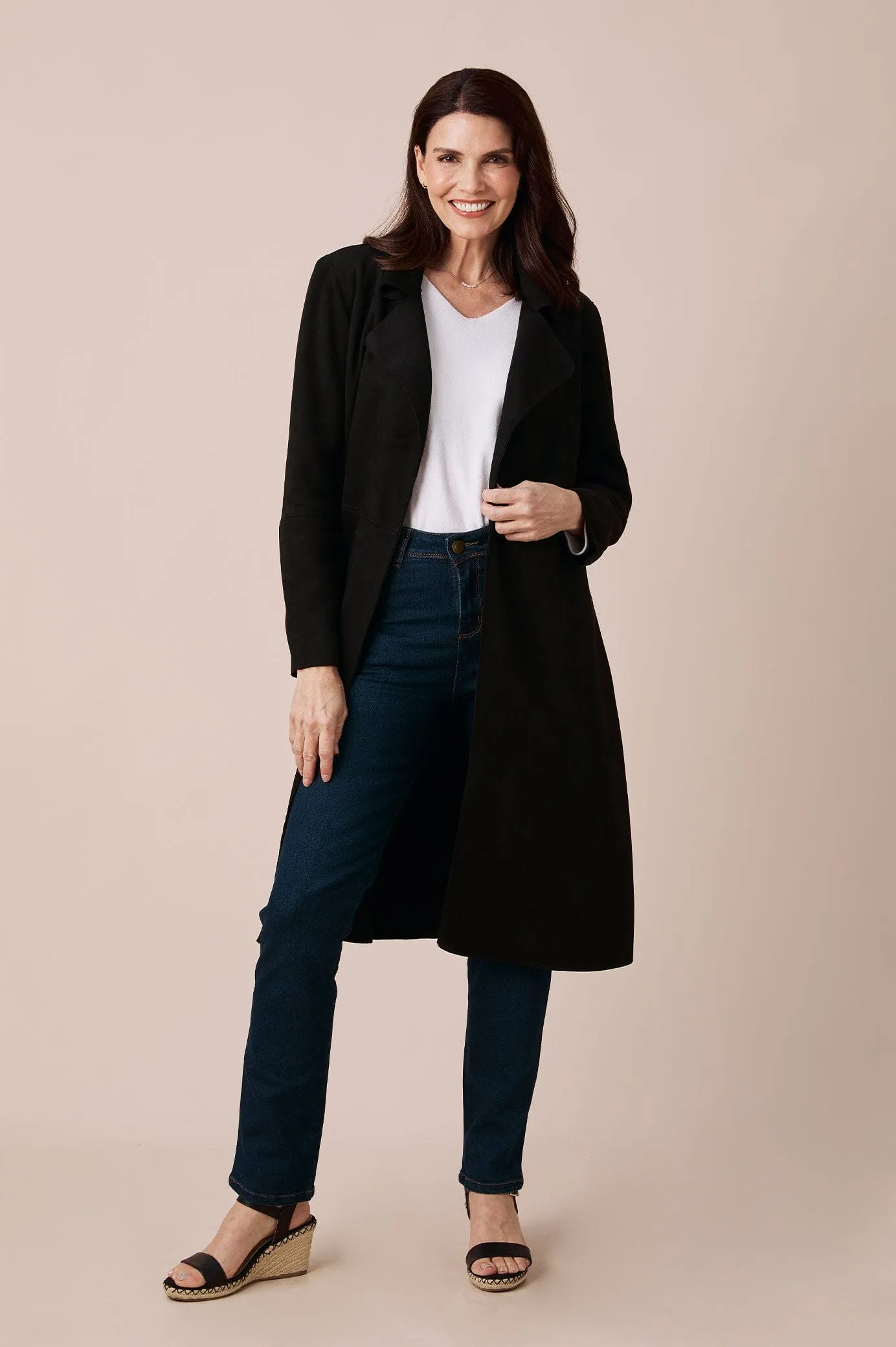 Francine Coat Black