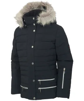 Girls' Chloe Waterproof Insulated Stretch Jacket With Detachable Faux Fur Ruff