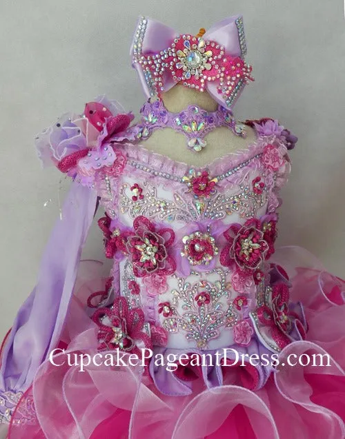 Gorgeous Little Girls/Toddler/kids/Baby Girls' Cupcake Pageant Dress