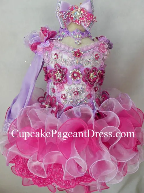 Gorgeous Little Girls/Toddler/kids/Baby Girls' Cupcake Pageant Dress