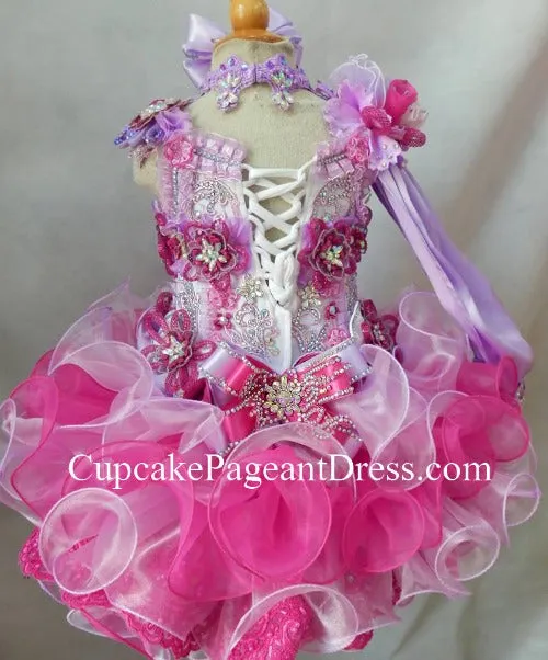 Gorgeous Little Girls/Toddler/kids/Baby Girls' Cupcake Pageant Dress