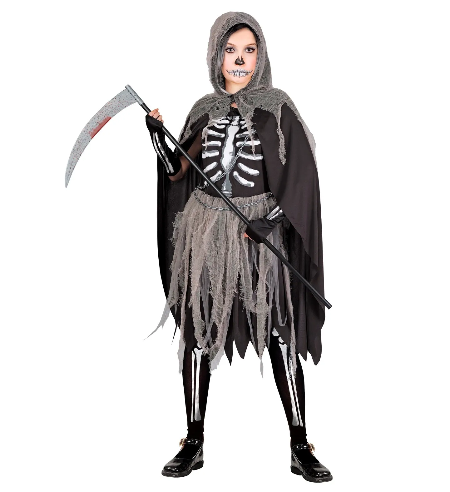 Grim Reaper Girl's Costume