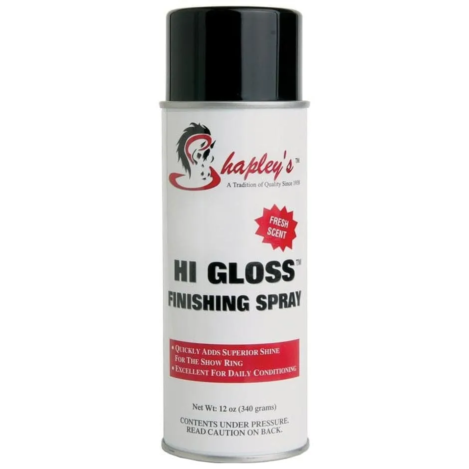 Hi Gloss Finishing Spray For Horses