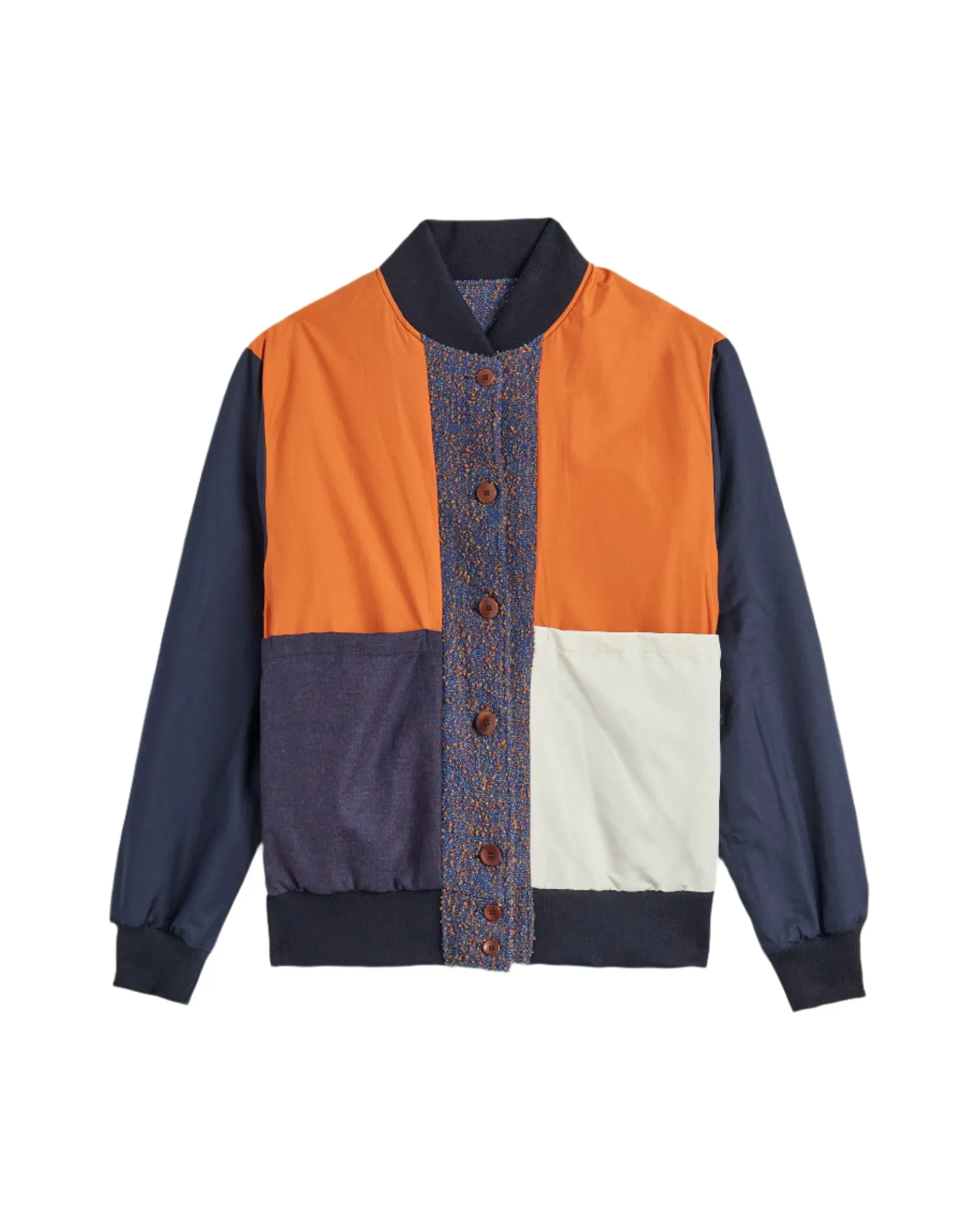 Homecore - Kappa Boucle Reversible Jacket - Multi