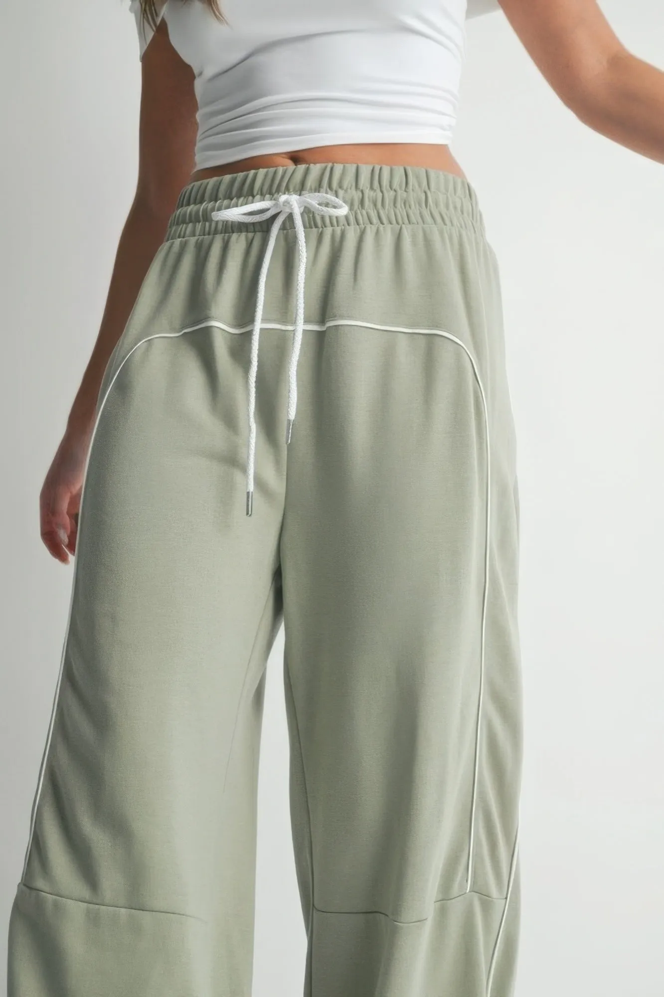 Hot Girl Good Sport Sweatpants In Sage