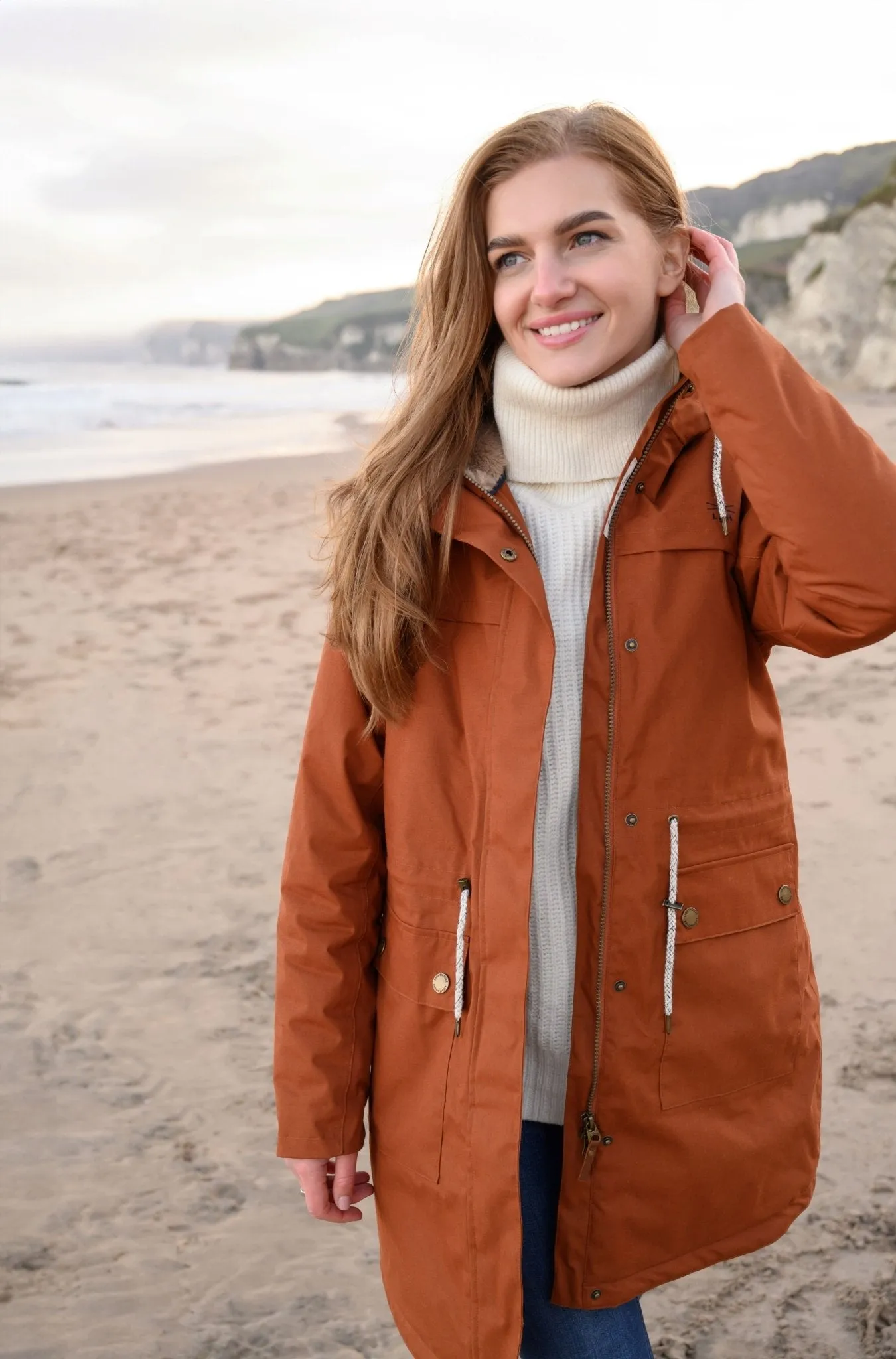 Isobel Coat - Rust