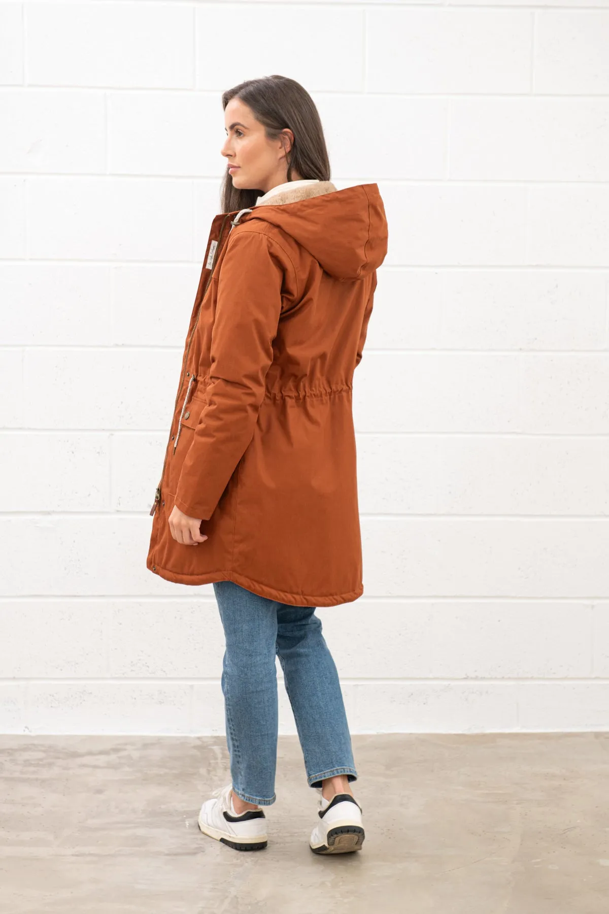 Isobel Coat - Rust