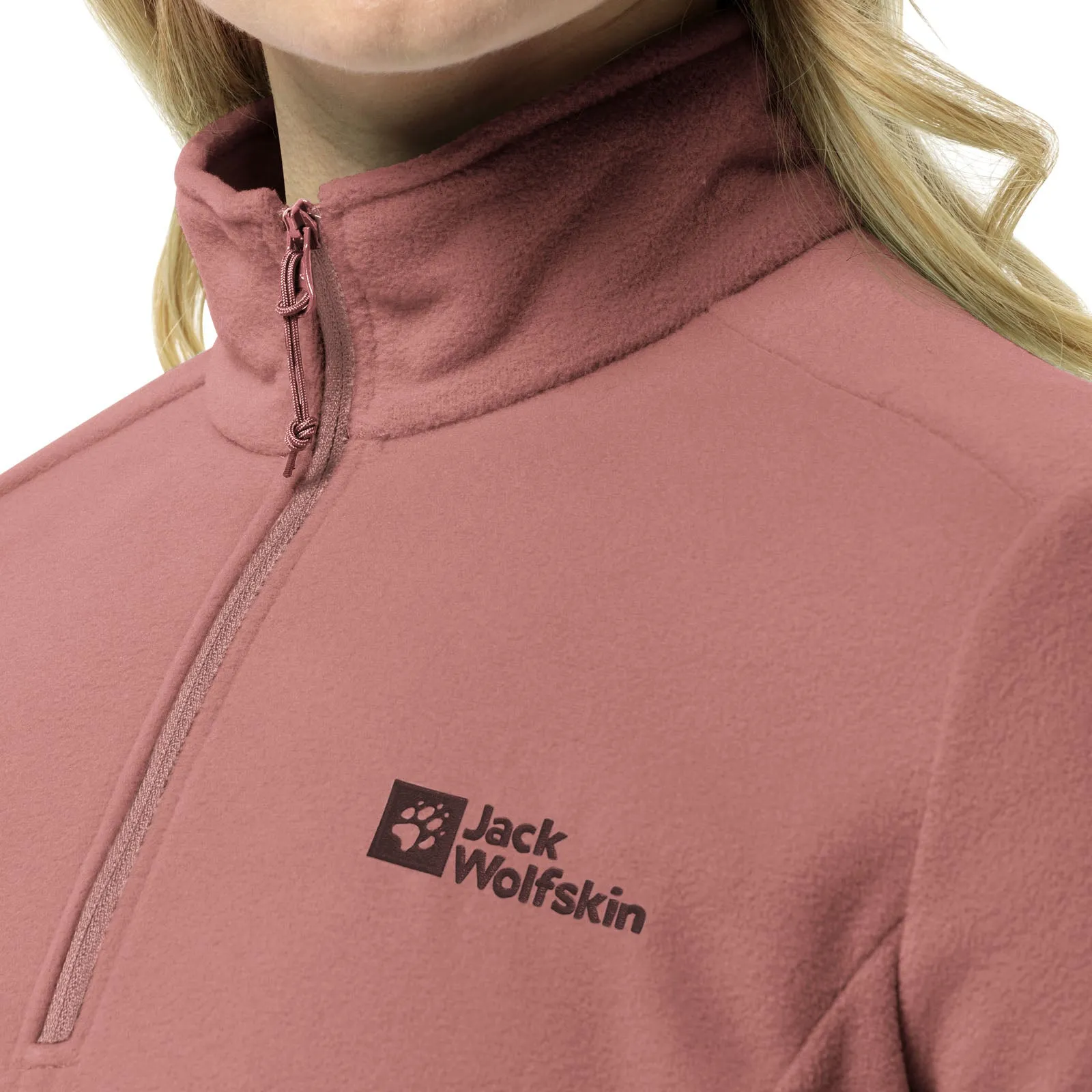 Jack Wolfskin Womens Taunus Half Zip Pullover Fleece