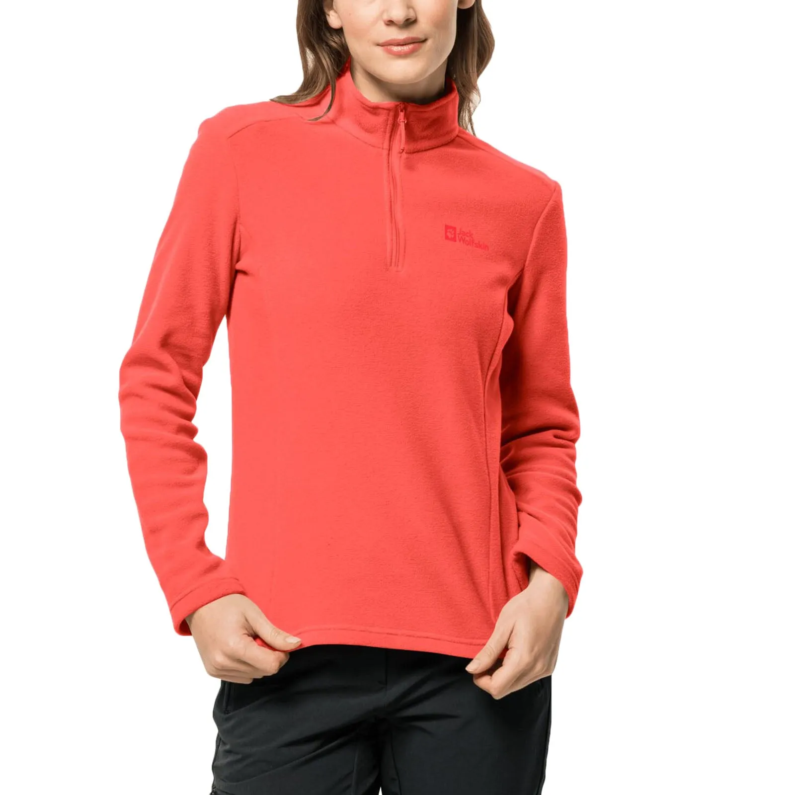 Jack Wolfskin Womens Taunus Half Zip Pullover Fleece