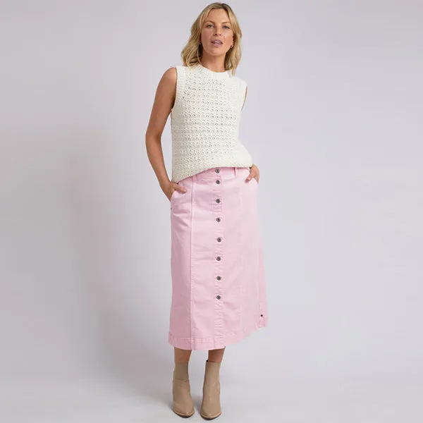 Janey Knit Vest - Pearl