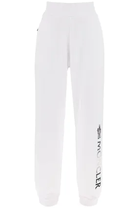 Joggers Moncler Joggers With Flocked Logo - Blanc - Femme