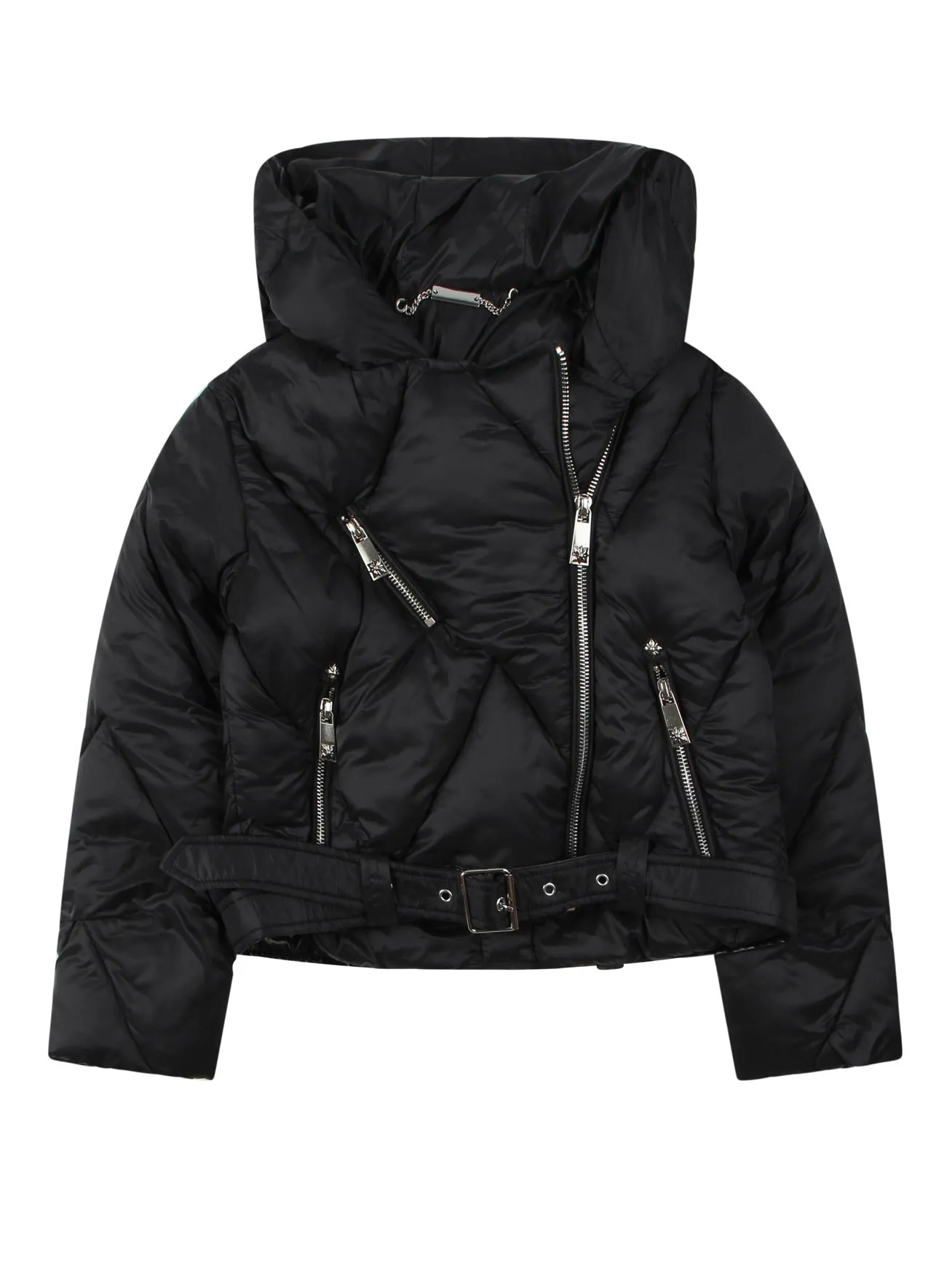 JR -Girls' padded short down jacket