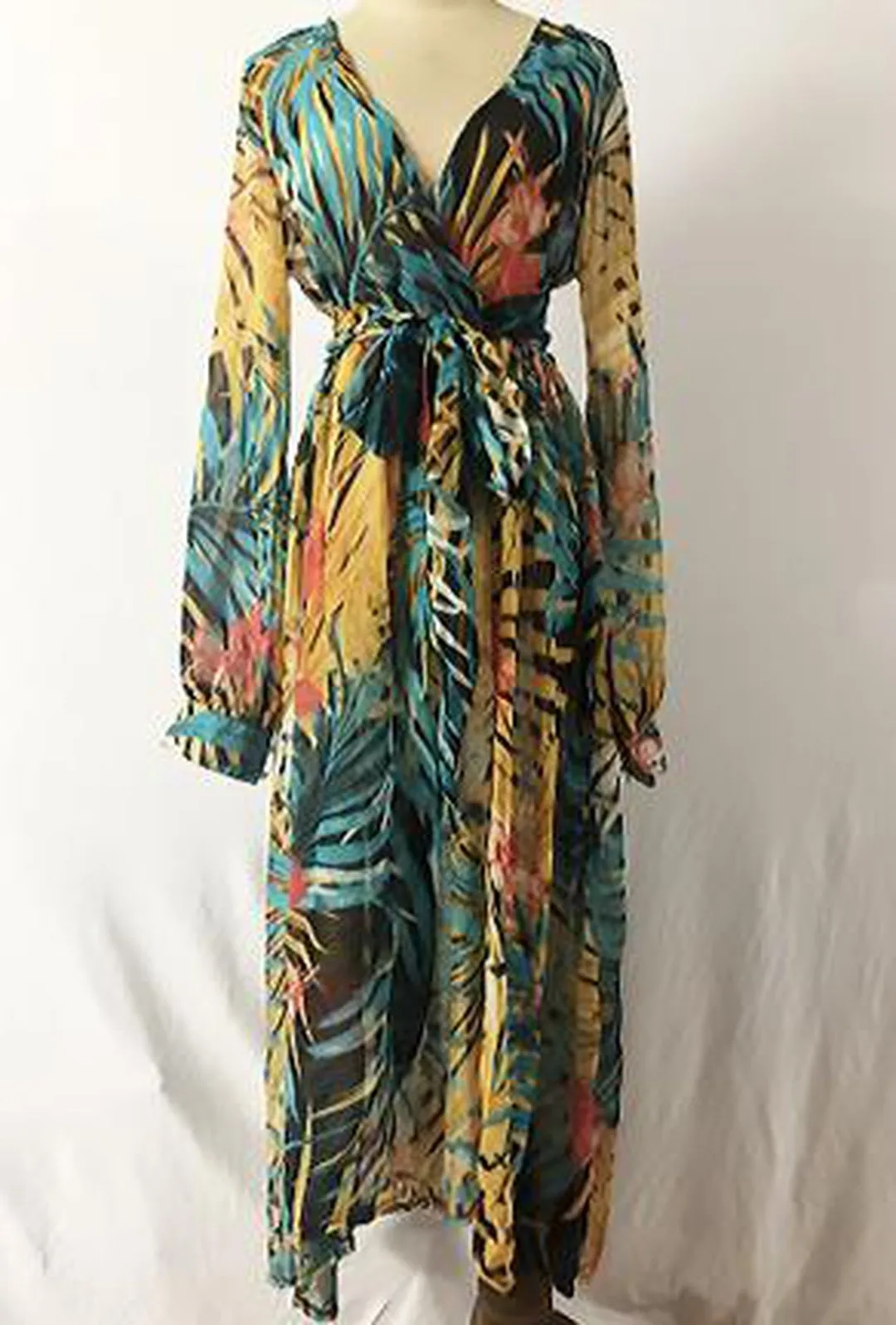 KAMALA - ROBE PRINT DRESS