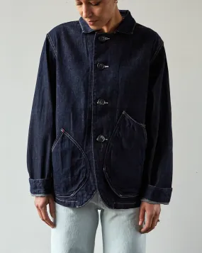 Kapital 12oz Denim Ringoman Coverall, Denim