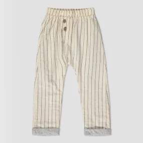 Kensa pant in ivory stripe