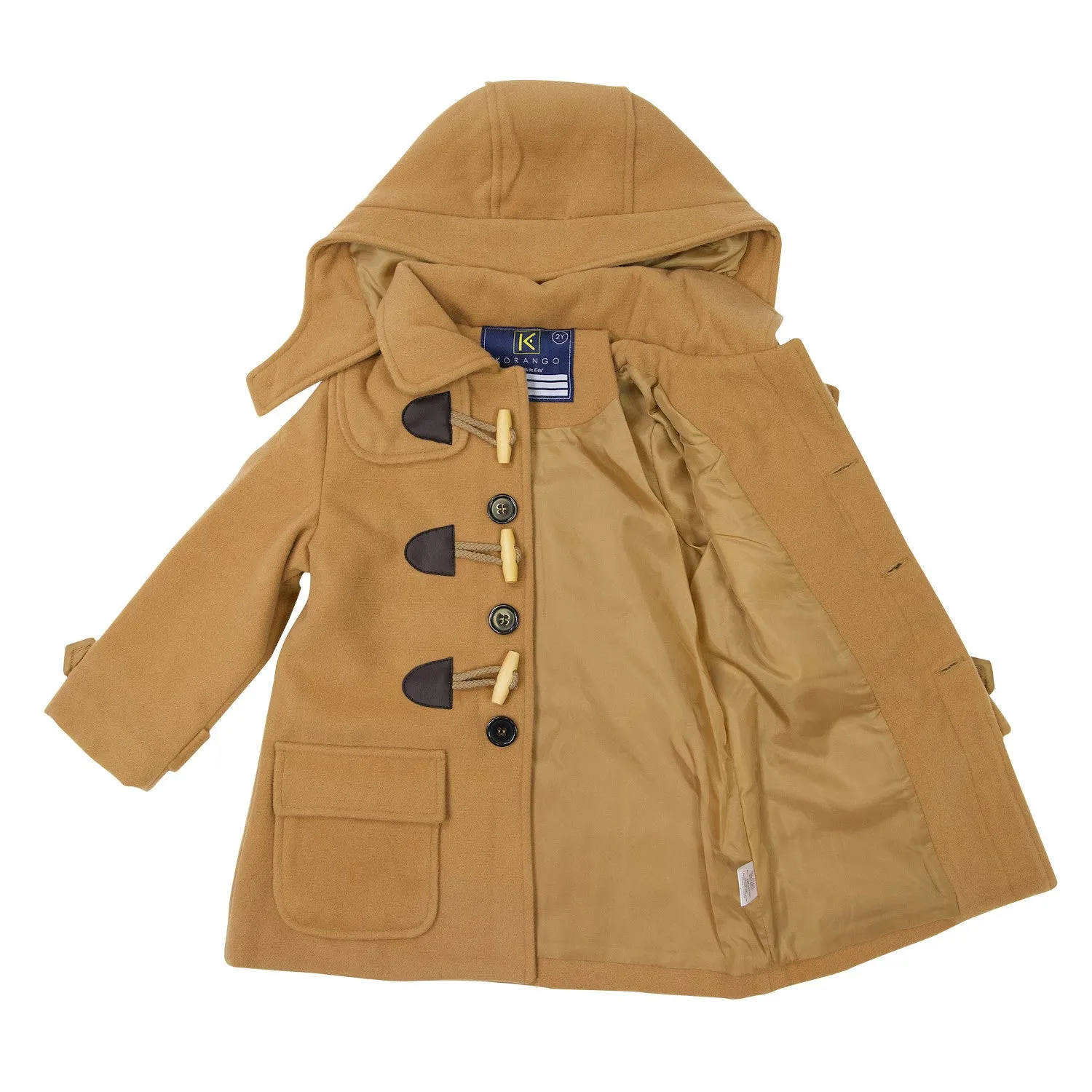 Korango Classic Overcoat Camel