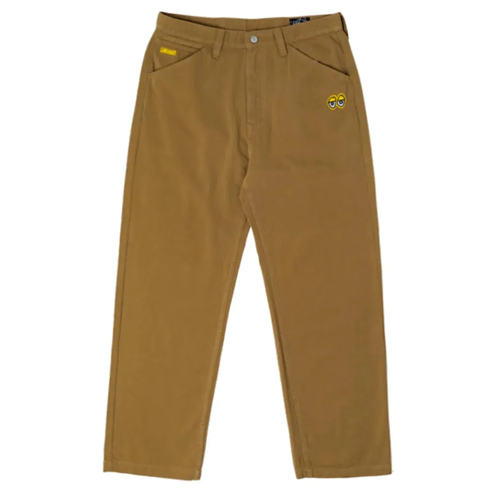 Krooked - Eyes Twill Pants (Khaki)