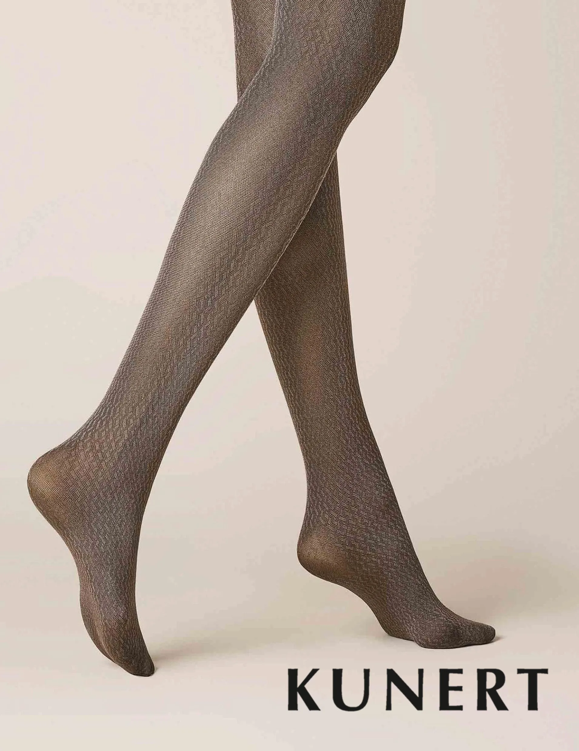 Kunert Zig Zag Tights Winter Camel 374510