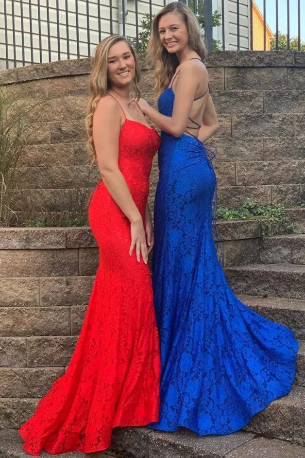 Lace Prom Dress Backless, Evening Dress ,Winter Formal Dress, Pageant Dance Dresses, Graduation School Party Gown, PC0239