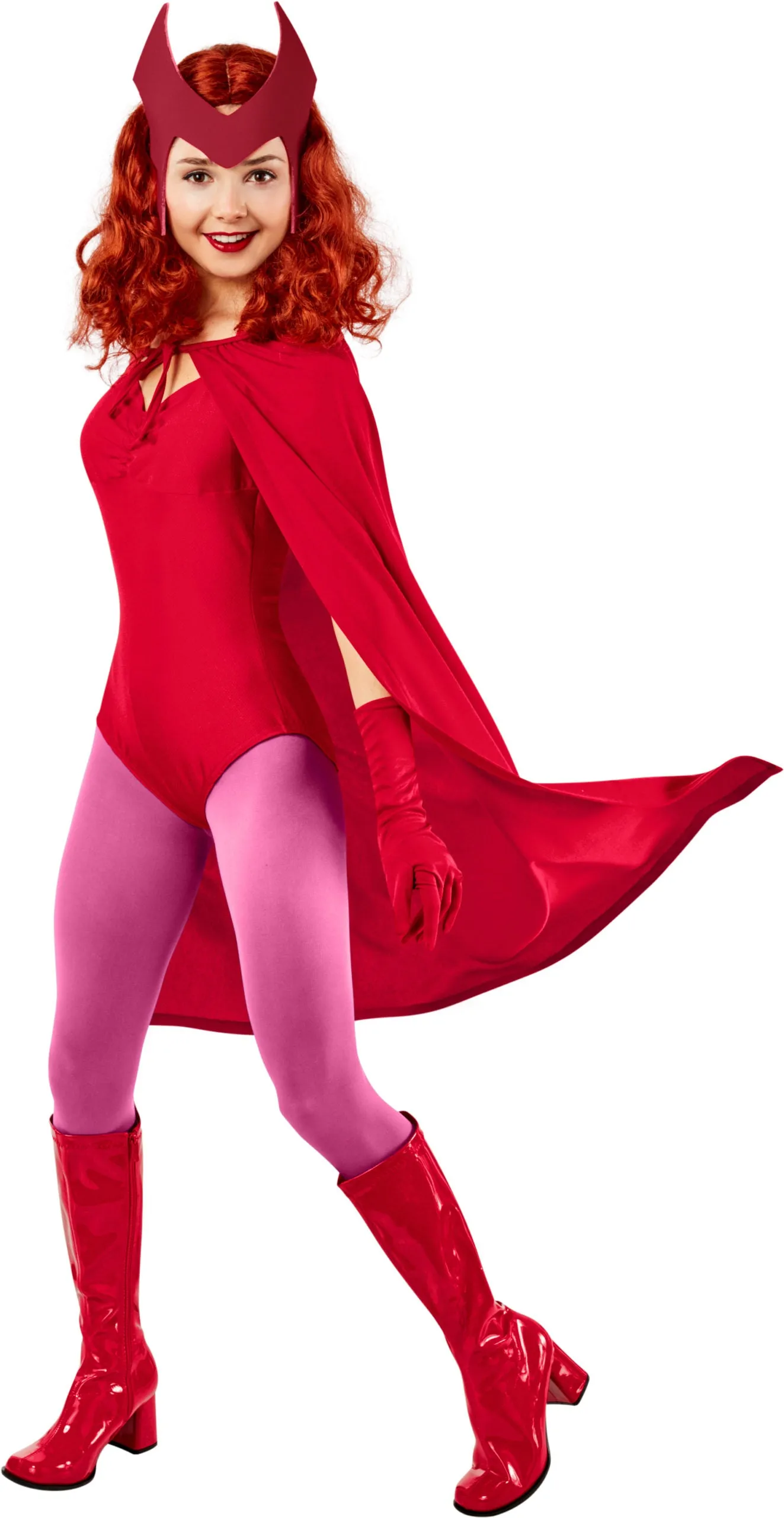 Ladies Wanda Vision - Scarlet Witch Marvel Superhero Costume