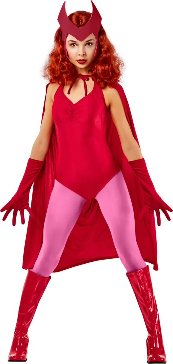 Ladies Wanda Vision - Scarlet Witch Marvel Superhero Costume