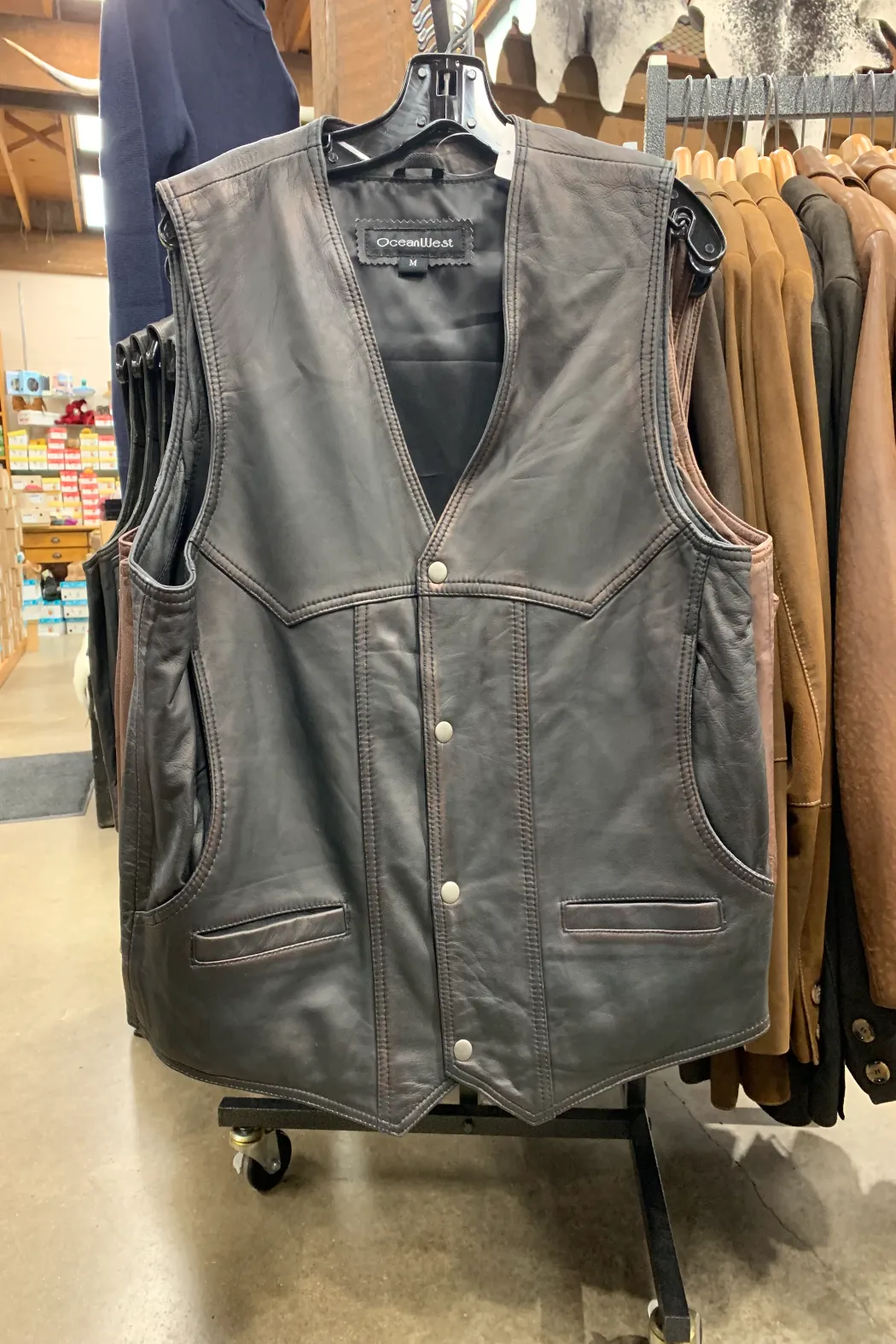 Leather Vest