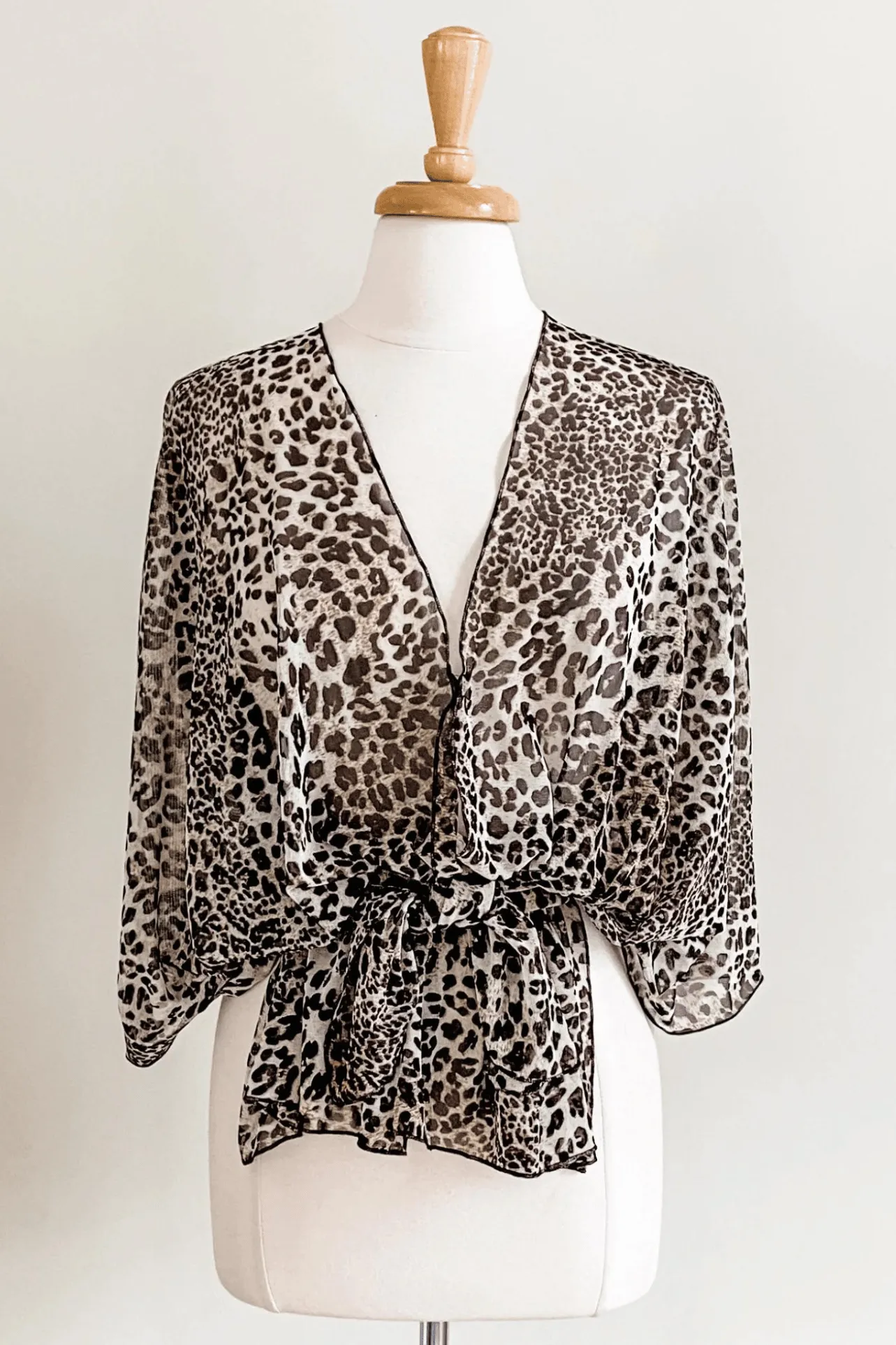 Leopard Butterfly Wrap