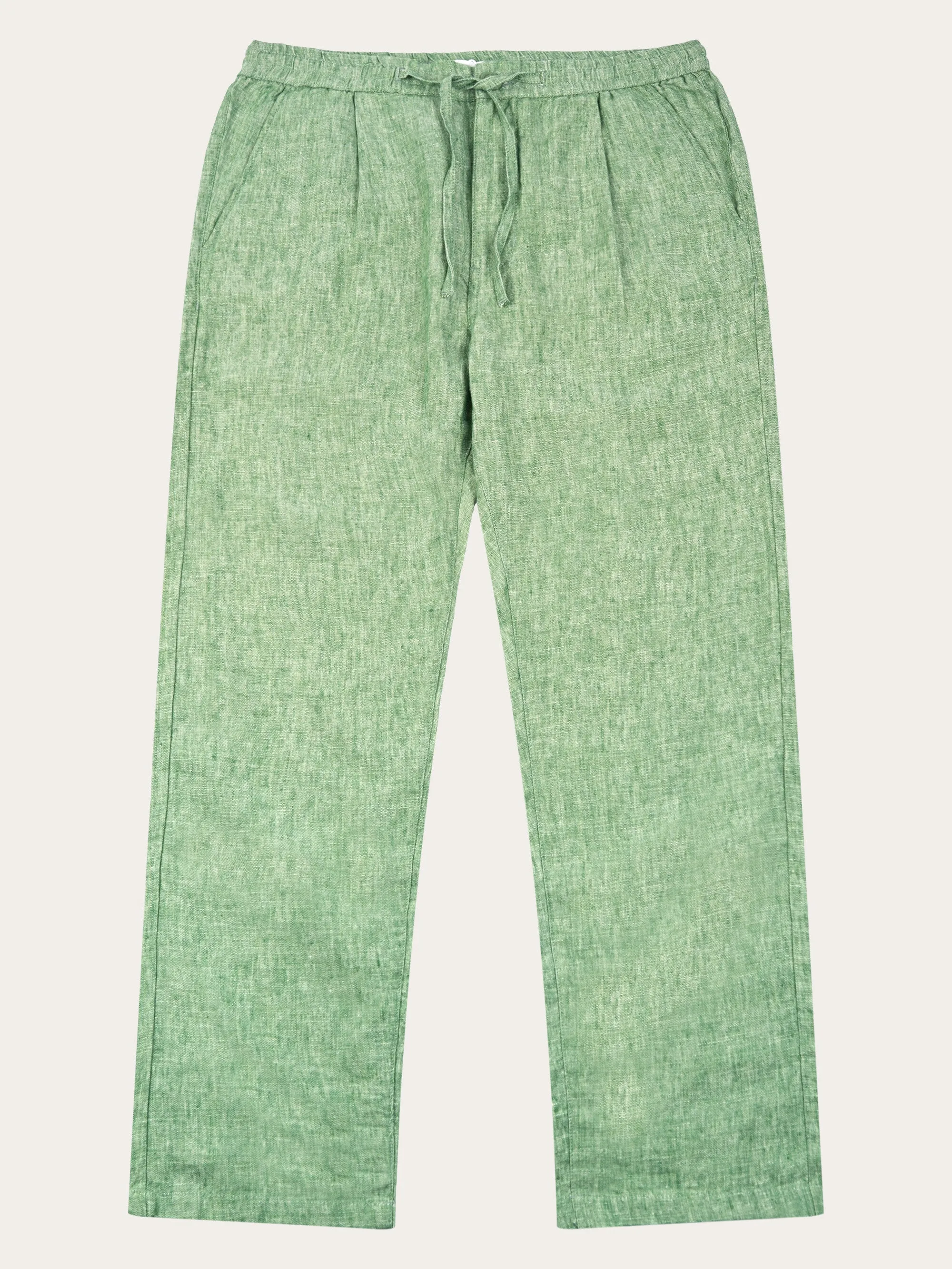 Loose linen pant - Shale Green