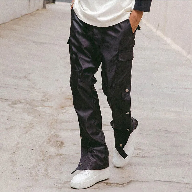 Loose Street Style Straight Leg Casual Pants