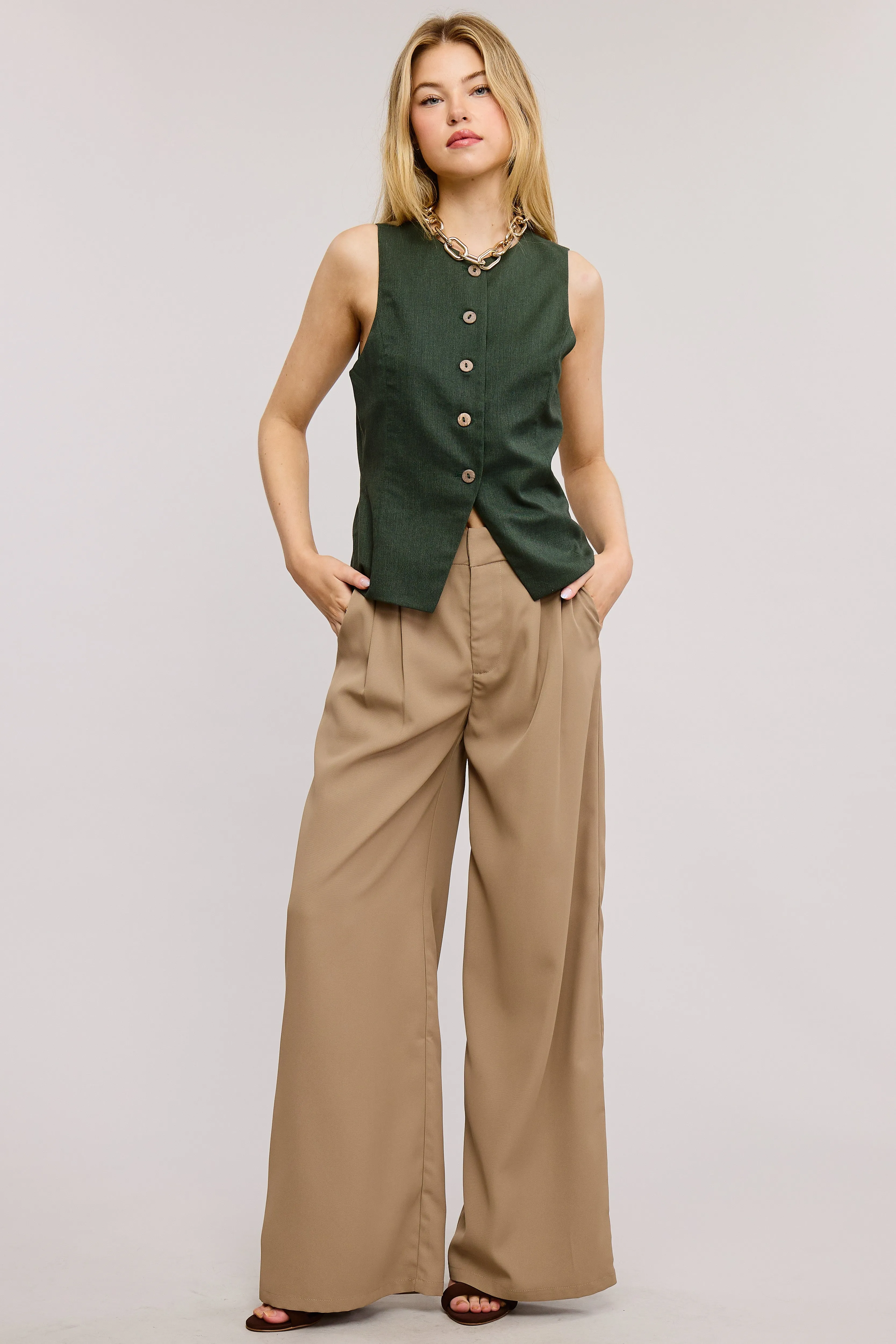 Low Rise Trouser Pants