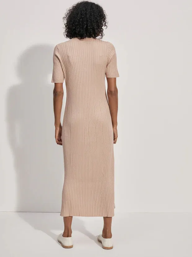 Maeve Rib Knit Midi Dress