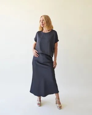 Maeve Skirt Gun Metal