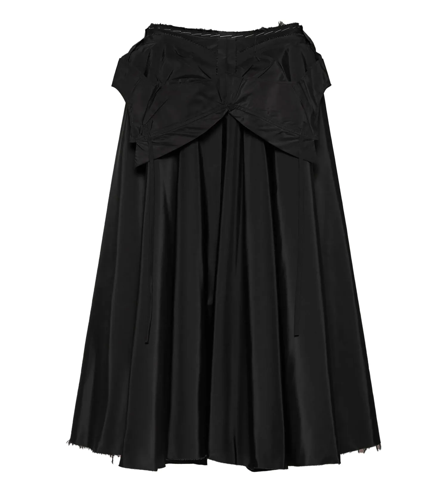 MAISON MARGIELA Taffeta Midi Skirt