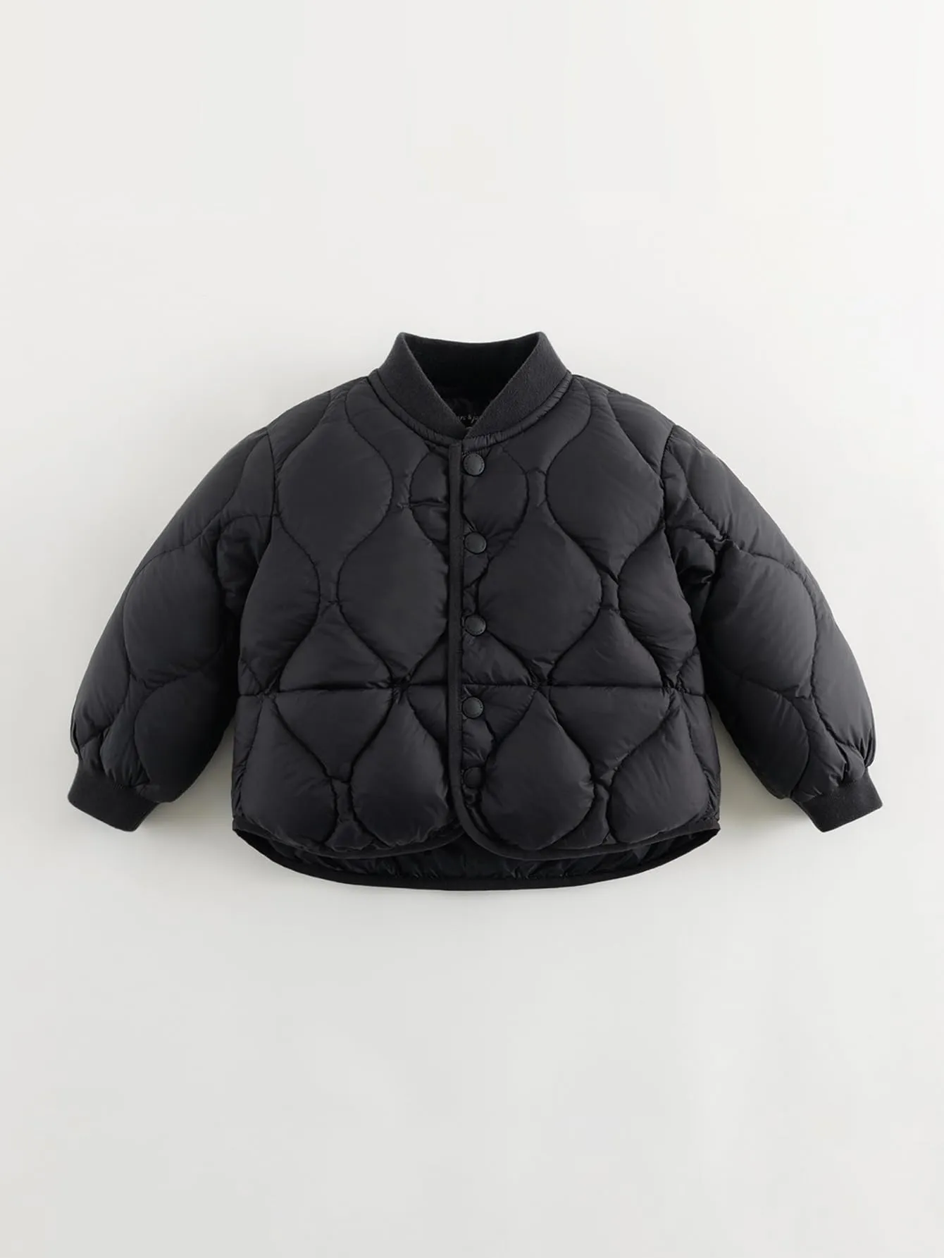 MARC & JANIE Boys Girls Baseball Collar Quilted Down Jacket 240918