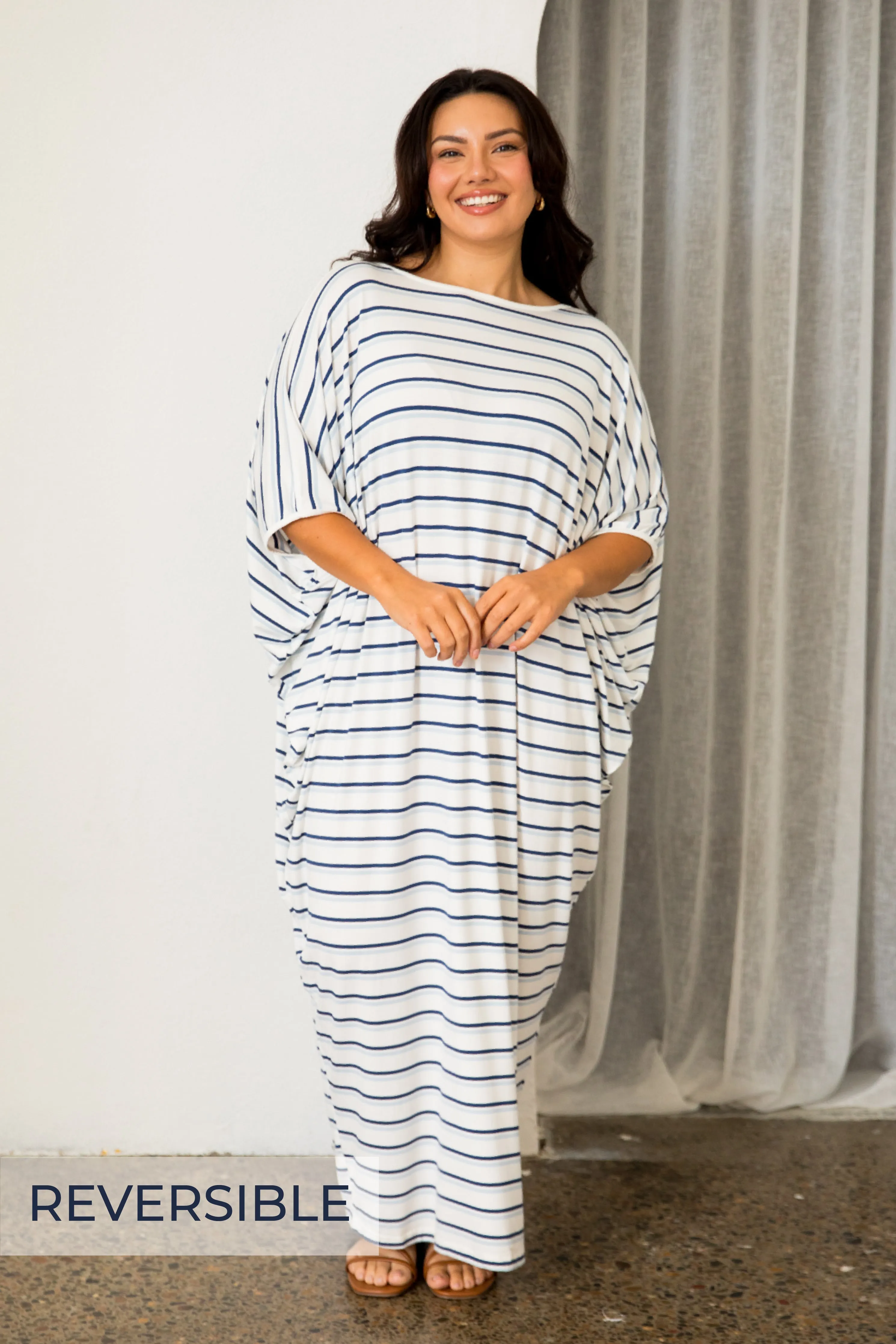 Maxi Miracle Dress | Nautical