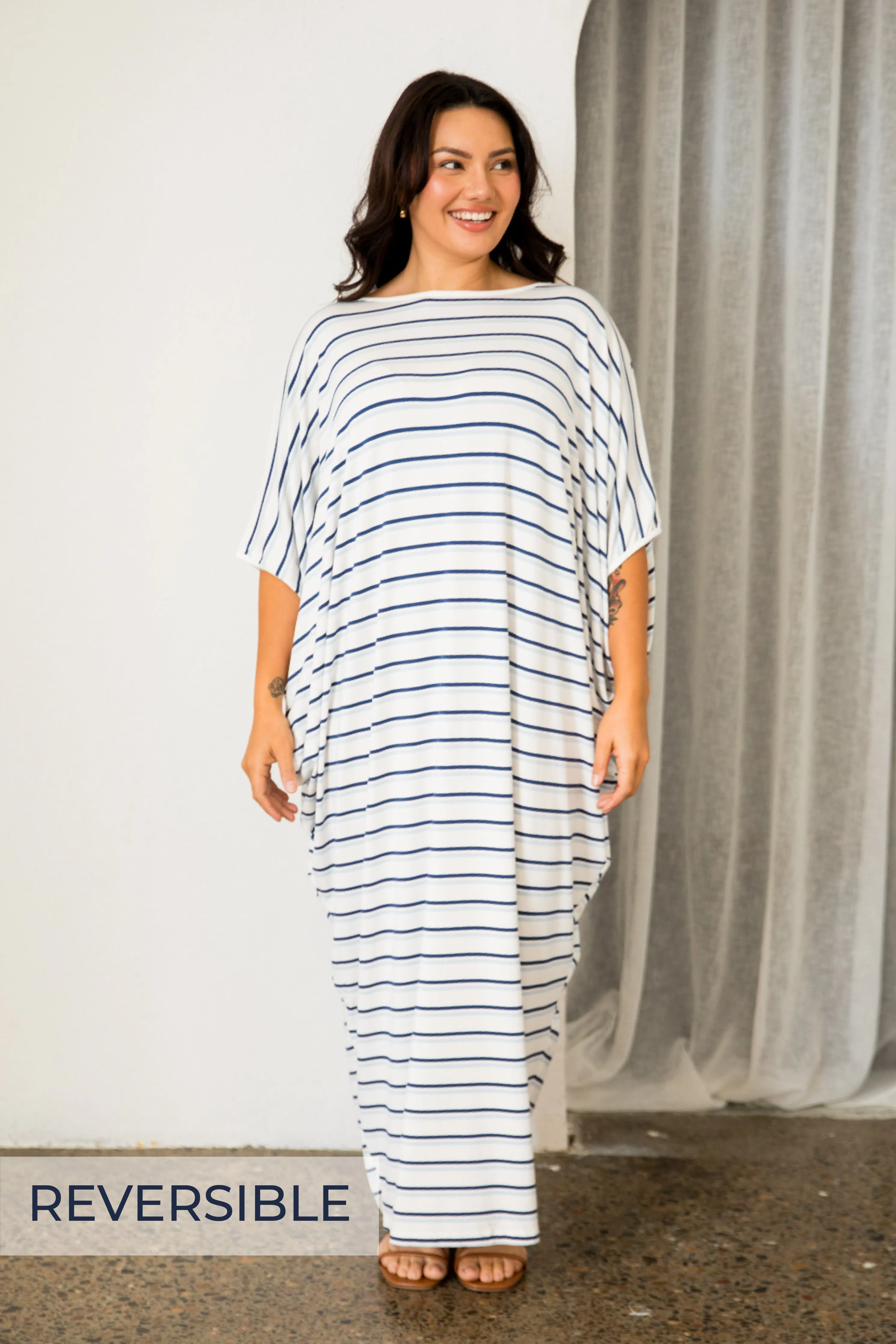 Maxi Miracle Dress | Nautical