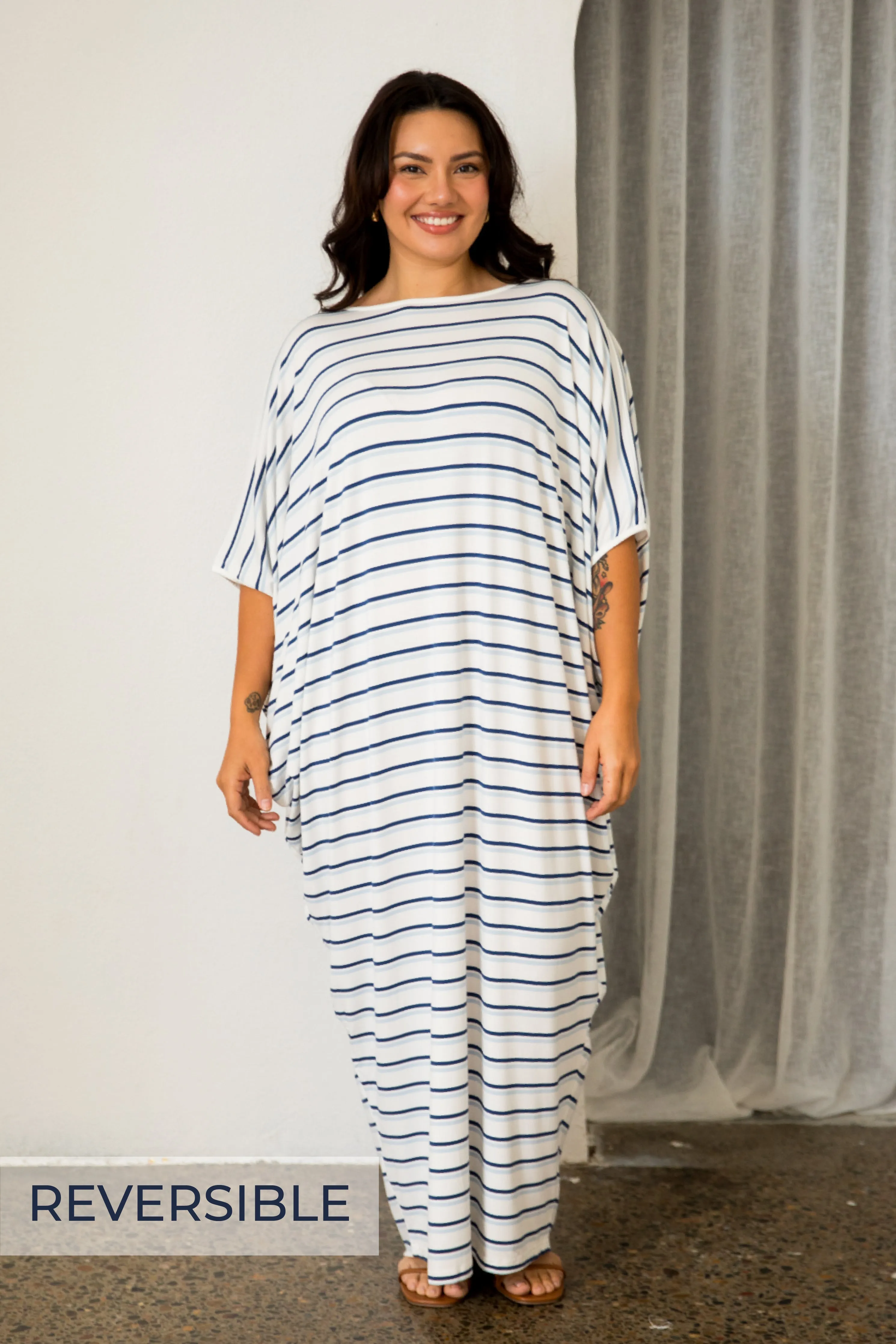 Maxi Miracle Dress | Nautical