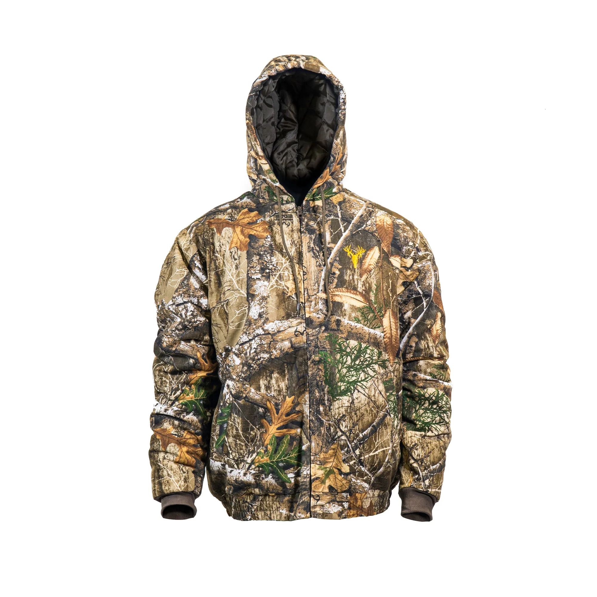 Men's Insulated Twill Camo Hunting Jacket