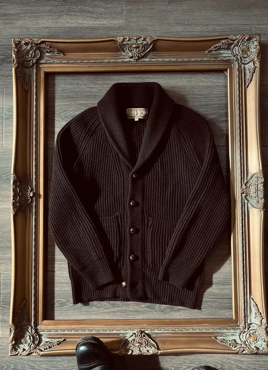 Men's Shawl Collar Cardigan