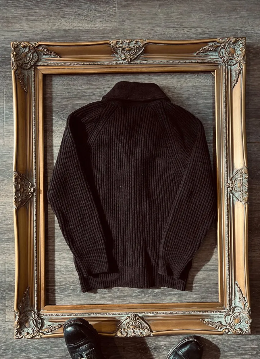 Men's Shawl Collar Cardigan