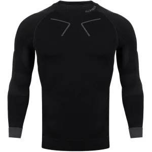 Men's Thermoactive Sweatshirt Alpinus Tactical Base Layer Black-Gray Gt43219