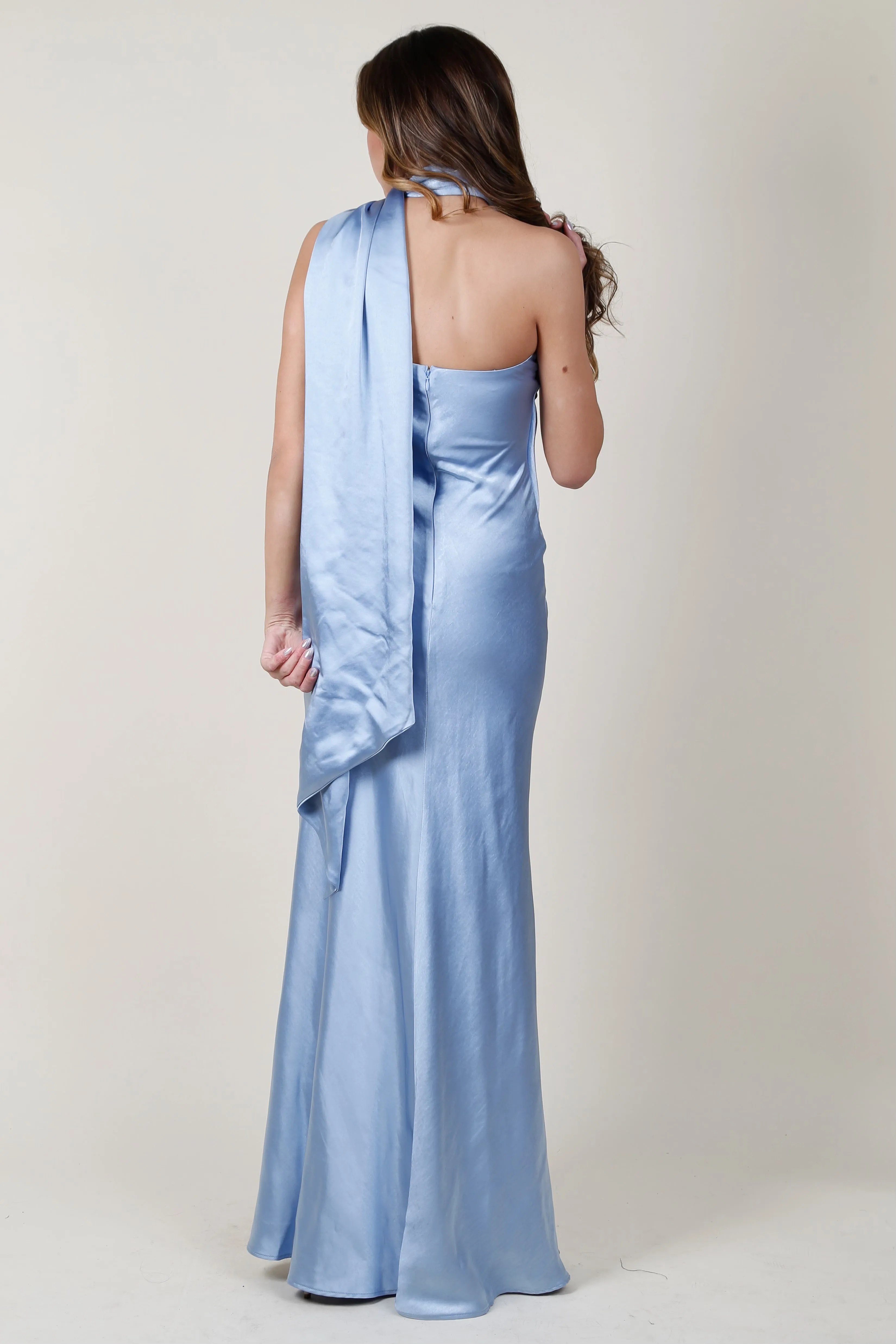 MISHA | Lilia Dress - Cerulean Blue