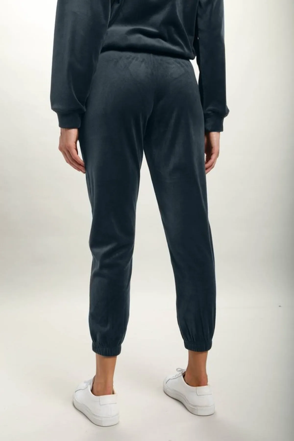 Mono B "Cloud Comfort Joggers"Velour Joggers With Drawstring Waist