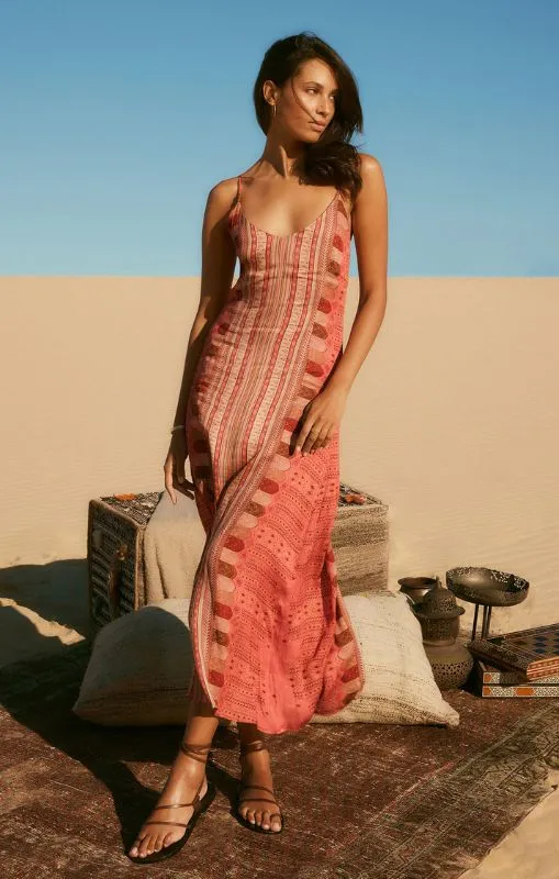 MOS - Yasmin Print Maxi Dress